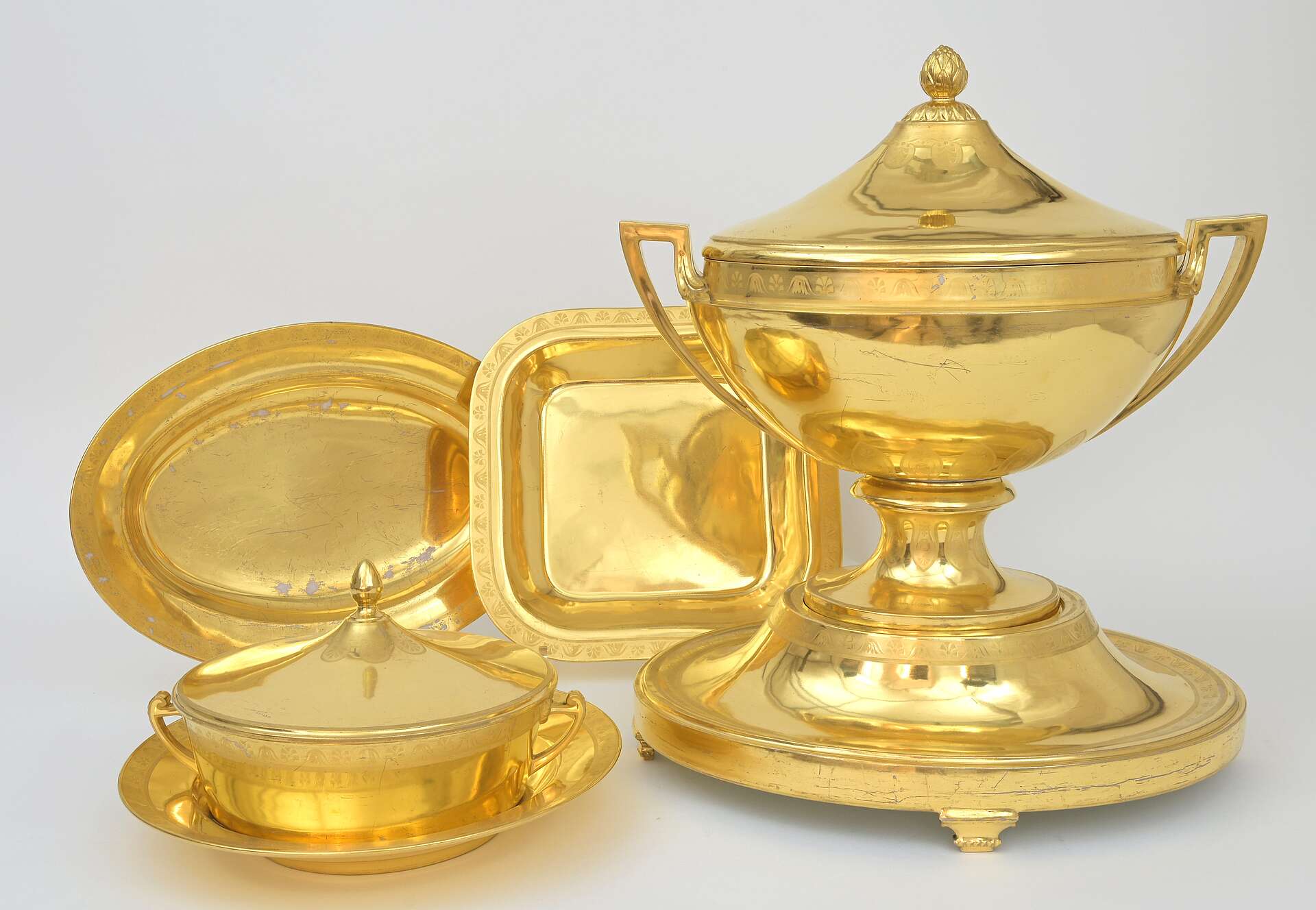 Gold service, 1814, Vienna Porcelain Manufactory
